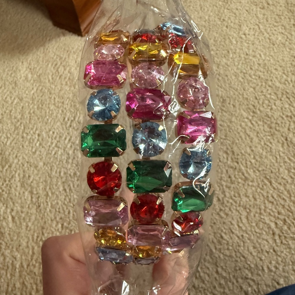 Colorful Gemstone Headband